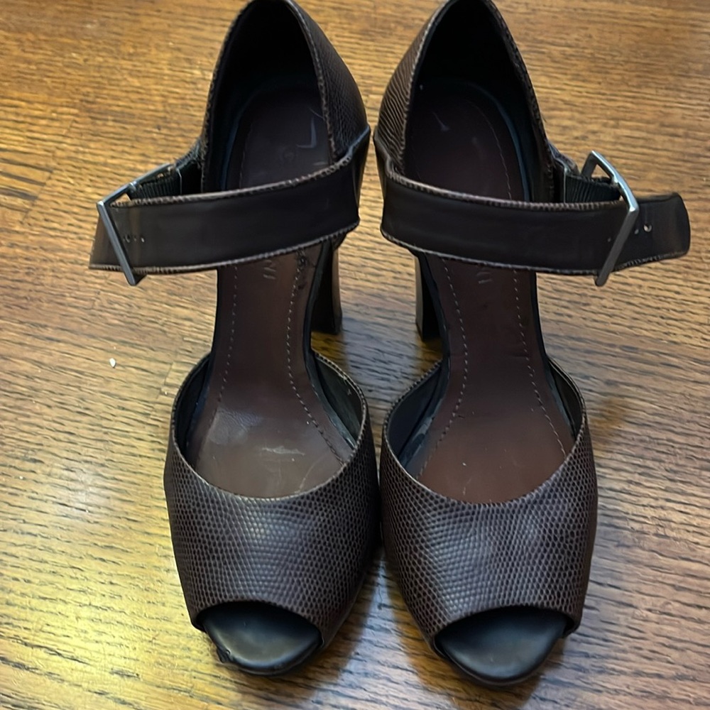 Brown Heels.